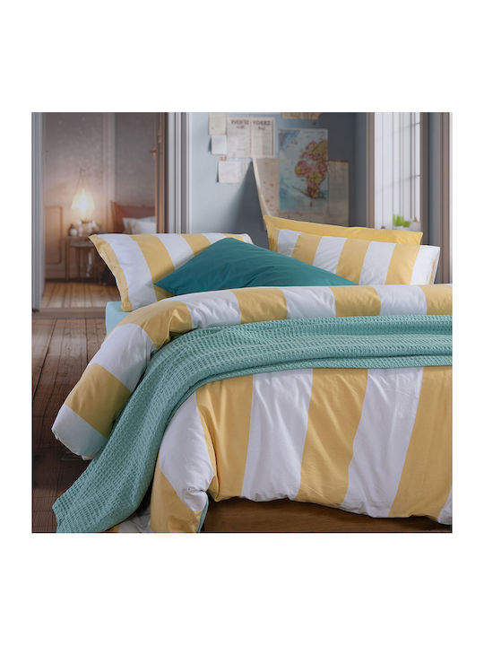Nef-Nef Homeware New Golf Pique Half-Double Blanket 180x240cm Beige