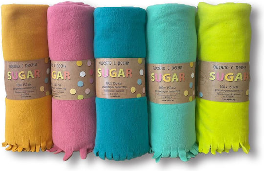 Belotex Παιδικό Μπουρνούζι Turquoise με Κουκούλα