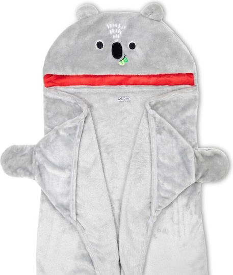 Zoocchini Fleece-Decke Koala Grau 91x127cm