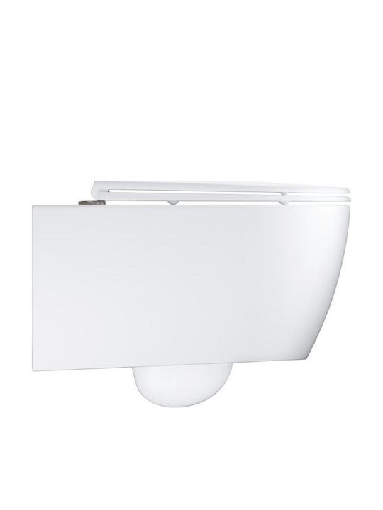 Grohe Essence Λεκάνη Κρεμαστή Rimless Χωρίς Κάλυμμα Λευκή