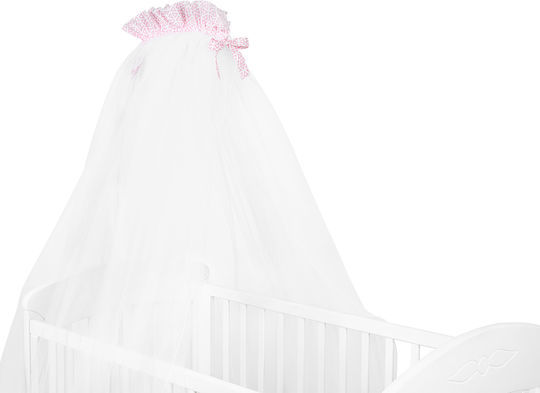 Queen Mother Baby Mosquito Net for Crib White