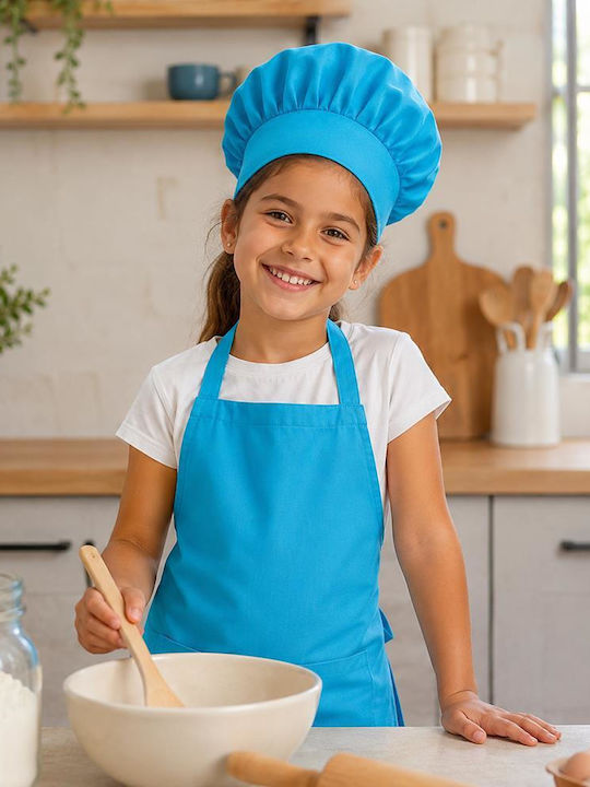 Next Küchen-Schürze mit Kochmütze Blau 36427-03