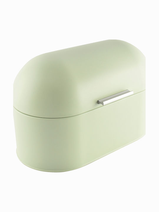 Onahome Bread Box with Lid Metallic Green 33x18x21cm