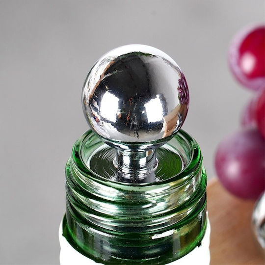 Set 2 Capace Excelente Pentru Sticlă De Vin Din Oțel Inoxidabil Și Silicon