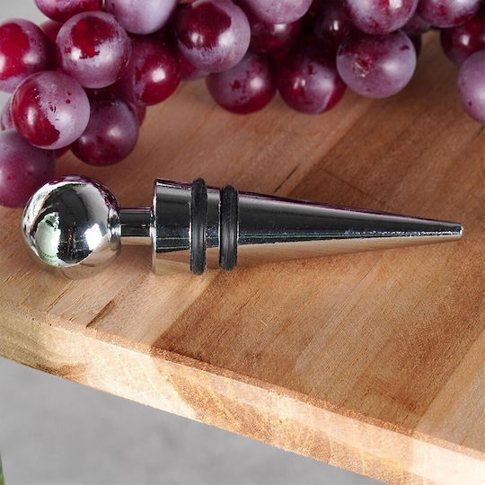 Set 2 Capace Excelente Pentru Sticlă De Vin Din Oțel Inoxidabil Și Silicon