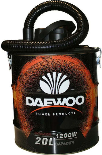 Daewoo Daavc1200-20L Aspirator pentru Cenușă 1200W cu Recipient 20lt