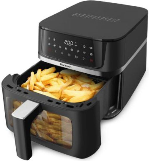 Rohnson Air Fryer with Double Removable Container 10lt Black R-28020
