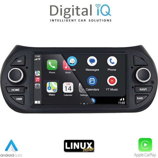 Digital IQ Car Audio System for Peugeot Bipper Citroen Nemo Lexus CT 2008-2018 Bluetooth USB WiFi GPS with 7" Touch Screen