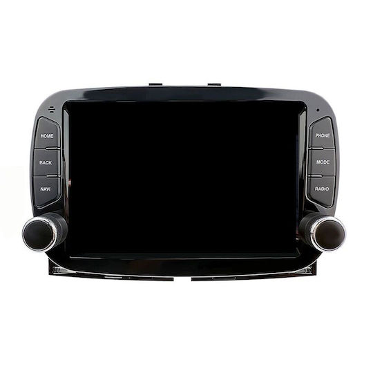 Digital IQ Car Audio System for Fiat 500 2018 (Bluetooth/USB/WiFi/GPS/Apple CarPlay/Android Auto) with 7" Touch Screen