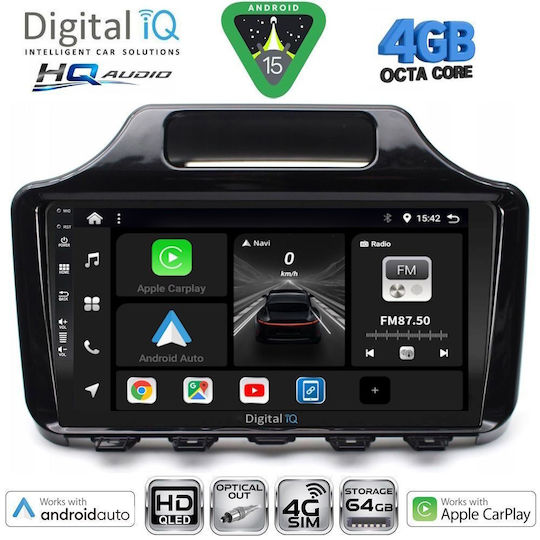 Digital IQ Ηχοσύστημα Αυτοκινήτου για Toyota Prado 2014-2017 (Bluetooth/USB/WiFi/GPS/Apple-Carplay/Android-Auto) με Οθόνη Αφής 10"