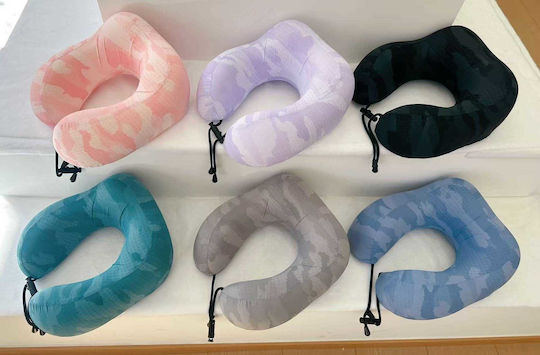 Travel Pillow Memory Foam Purple