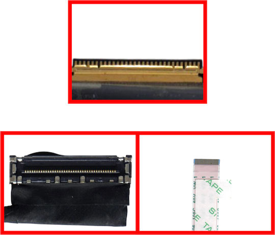 Screen Flex Cable for Laptop Lenovo Ideapad Slim 5 14ahp9 83db 14imh9 83da 14irl8 82xd 14iru9 83fv 5-14iah8 83bf 5c10s30742