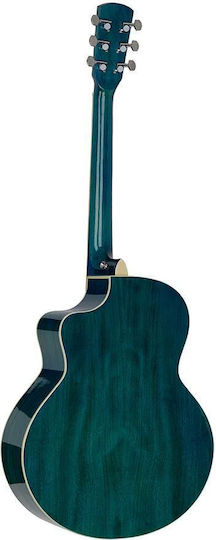 Gof110tbu Nashville Offset Soundhole Guitar