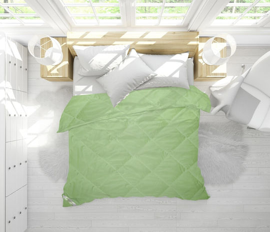 Alcam Πάπλωμα Μονό 140x200εκ. Sense Quilted Bamboo Sense Duvet 300 GSM