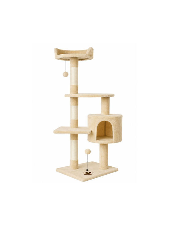 Purrfect Perch Бежов 40x40x116см.