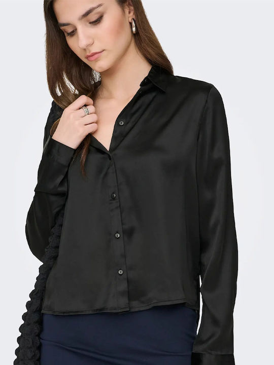 Long Sleeve Women's Shirt Black