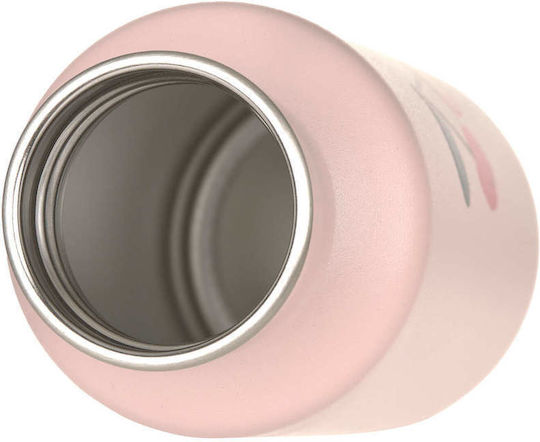 Laessig Cherry Cherry Stainless Steel Kids Water Bottle Non Spill Multicolour 500ml