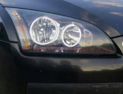 Car Angel Eyes Rings 12V Ford Focus 2004-2008 White Color 4pcs