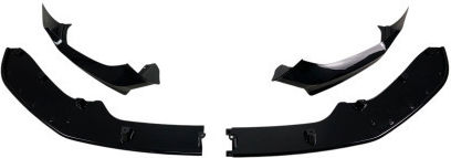 Spoiler Bumper Bmw F20 2015-2019 M Performance Style Glossy Black OEM