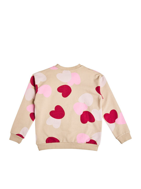 Kids Tracksuit With Top Ecru