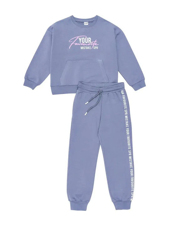 Kinder Sweatpants Set Flieder