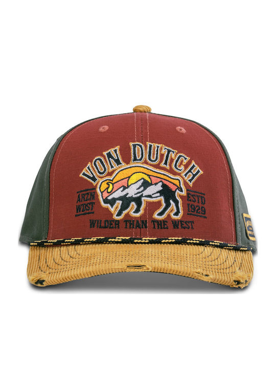 Червена бейзболна шапка Von Dutch Червена бейзболна шапка Von Dutch