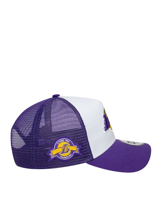 New Era Nba Seitenpatch Los Angeles Lakers LKW-Fahrer Kappe 60667463 Kappen