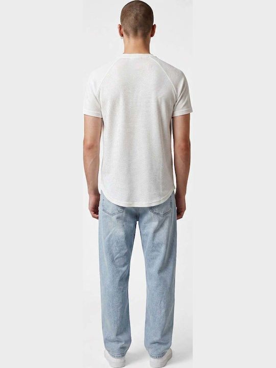 Waffle T-Shirt Ecru