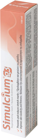 Simulcium G3 Creme Für Prävention Und Behandlung Von Schwangerschafts-Dehnungsstreifen 100ml