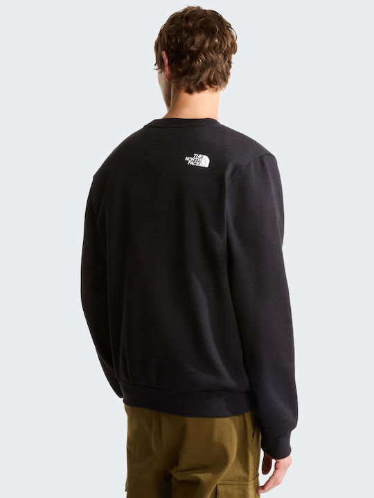 Herren Sweatshirt mit Kapuze Schwarz