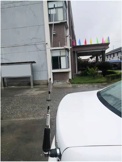 PNI Led 850 Autoantenne CB Autoauto 85cm Ohne Kabel & Basis 300w Beleuchteter Spulenkörper Pl Ø16mm