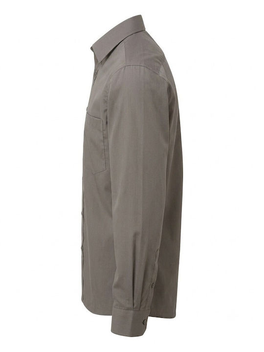 Μακρυμάνικo Πουκάμισο Dark Grey
