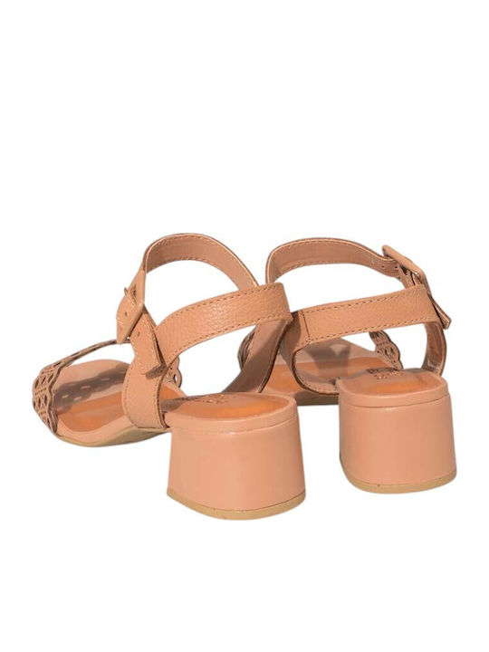 Damen Sandalen Beige