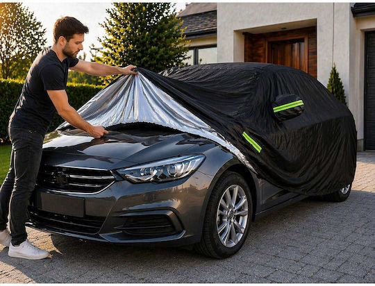Verk Group Κουκούλα με Τσάντα Μεταφοράς 375x143x111cm Αδιάβροχη Large που Στερεώνεται με Ιμάντες 10169_L_CZ