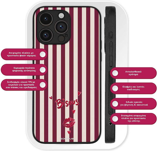 Sonique Stripe Stories Series Xiaomi Xiaomi 17t 5g Kiss Mobile Phone Case