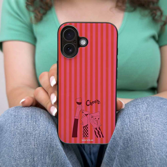 Sonique Stripe Stories Series Handyhüllen Für Samsung Galaxie M55 5G Cheers