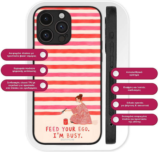 Husă Sonique Stripe Stories Series Samsung Galaxy M34 5g Feed Your Ego