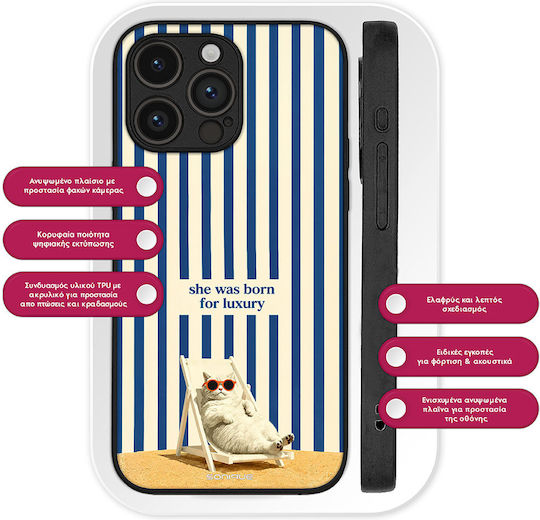 Husă Sonique Stripe Stories Series Samsung Galaxy M52 5g Born Luxury