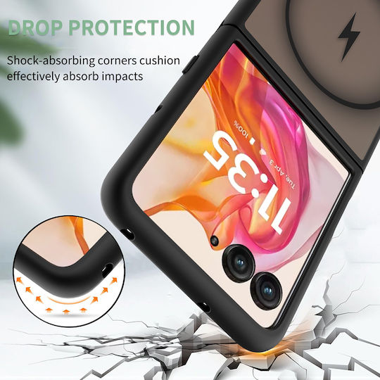 Techsuit Purefrost Rückseite Hülle Schwarz Für Razr 50 Ultra