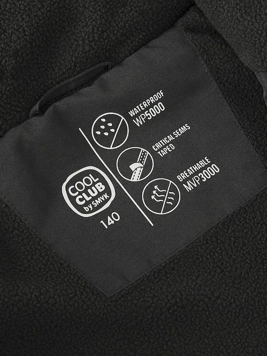 Kids Casual Short Black Jacket