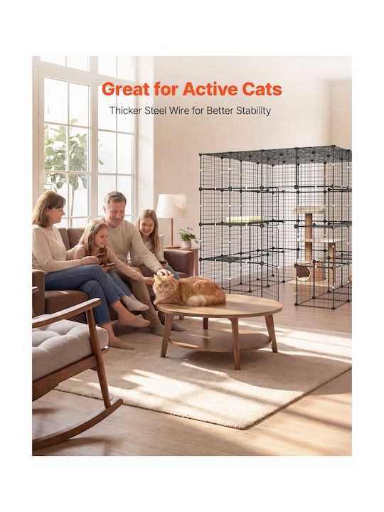 Vevor Cat Carrier Black