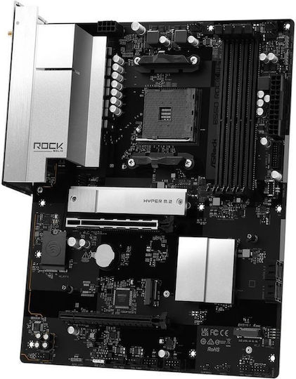 ASRock B550 Rock WiFi Motherboard ATX with AMD AM4 Socket 90-MXBV20-A0UAYZ