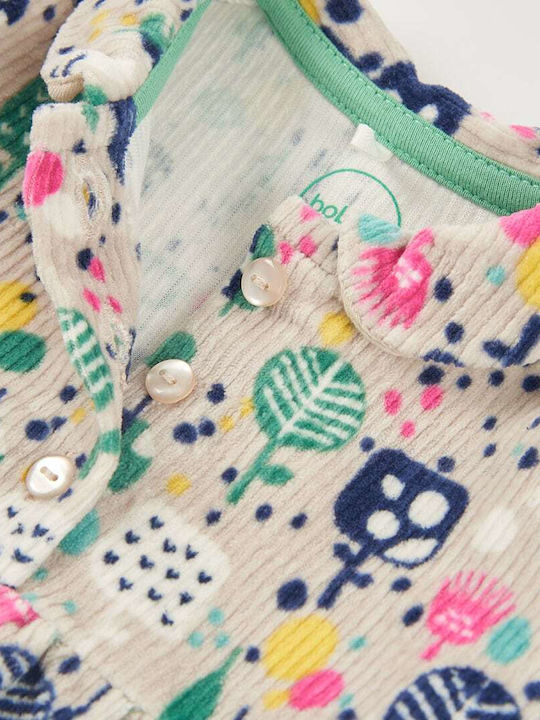 Mädchenkleid Gestrickt Mehrfarbig