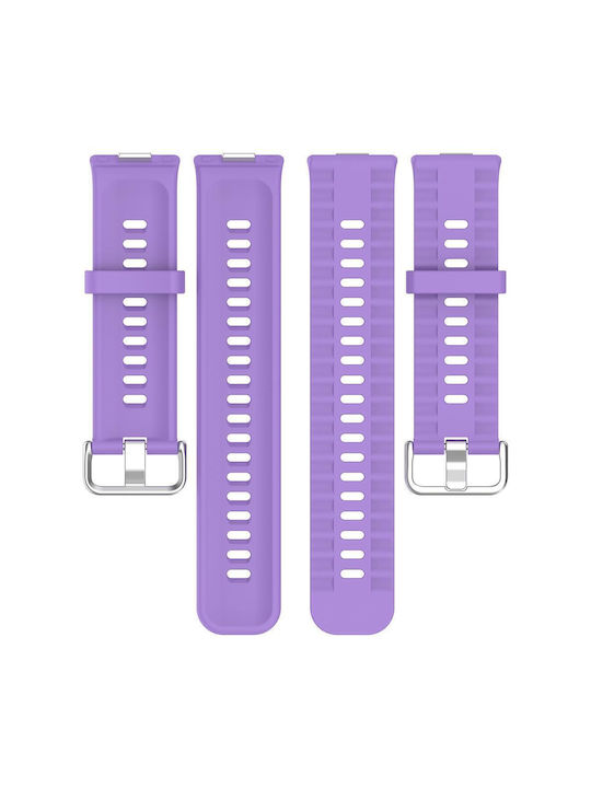 Huawei Watch Fit4 Pro Fit4 Fit3 Xdfind Silver Buckle Monochrome Watch Strap Silicone Light Purple