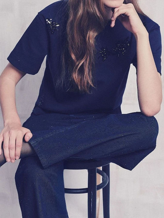 Tania Hochgeschnitten Damen Jeans Hose