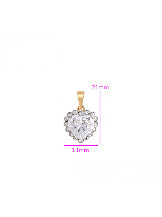 Chrysothemiss Necklace Crystal Heart Elegance Chrysothemiss Necklace Crystal Heart Elegance