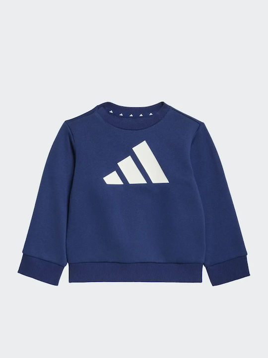 Kinder Sweatpants Set Mit Bluse Blau