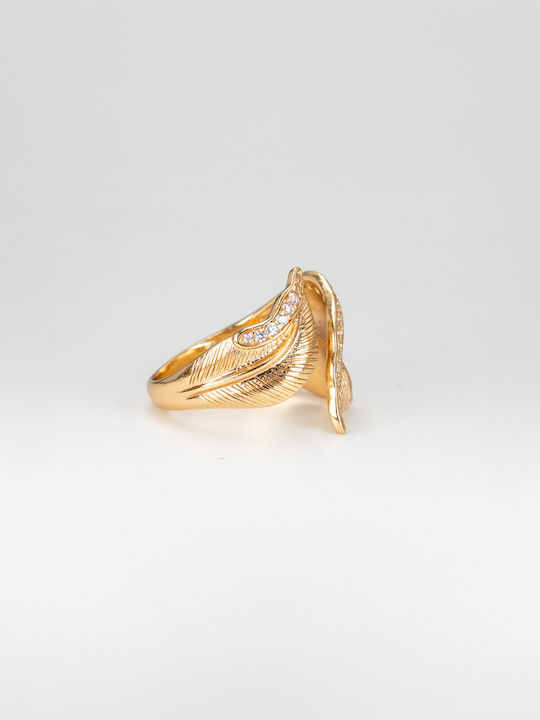 Chrysothemiss Δαχτυλίδι Feuille D'