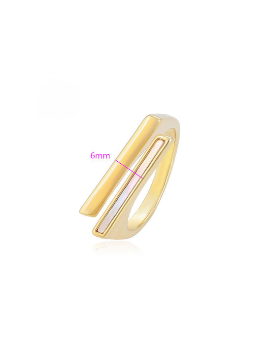 Chrysothemiss Minimalist Gold Band Ring