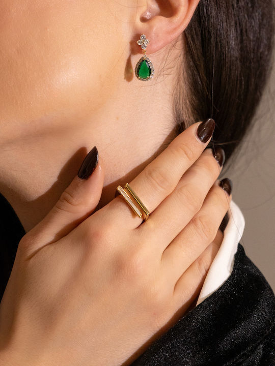Chrysothemiss Minimalist Gold Band Ring